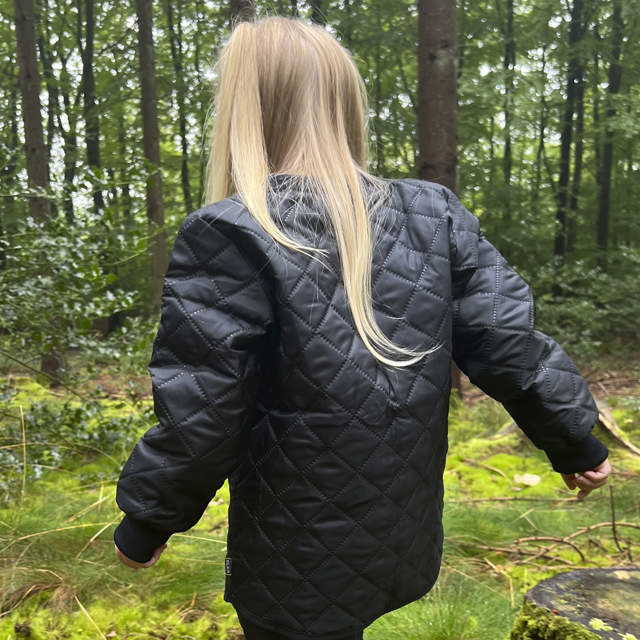 Termojakke med rib Børn