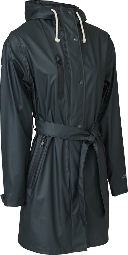 Recycled regnjakke kvinde